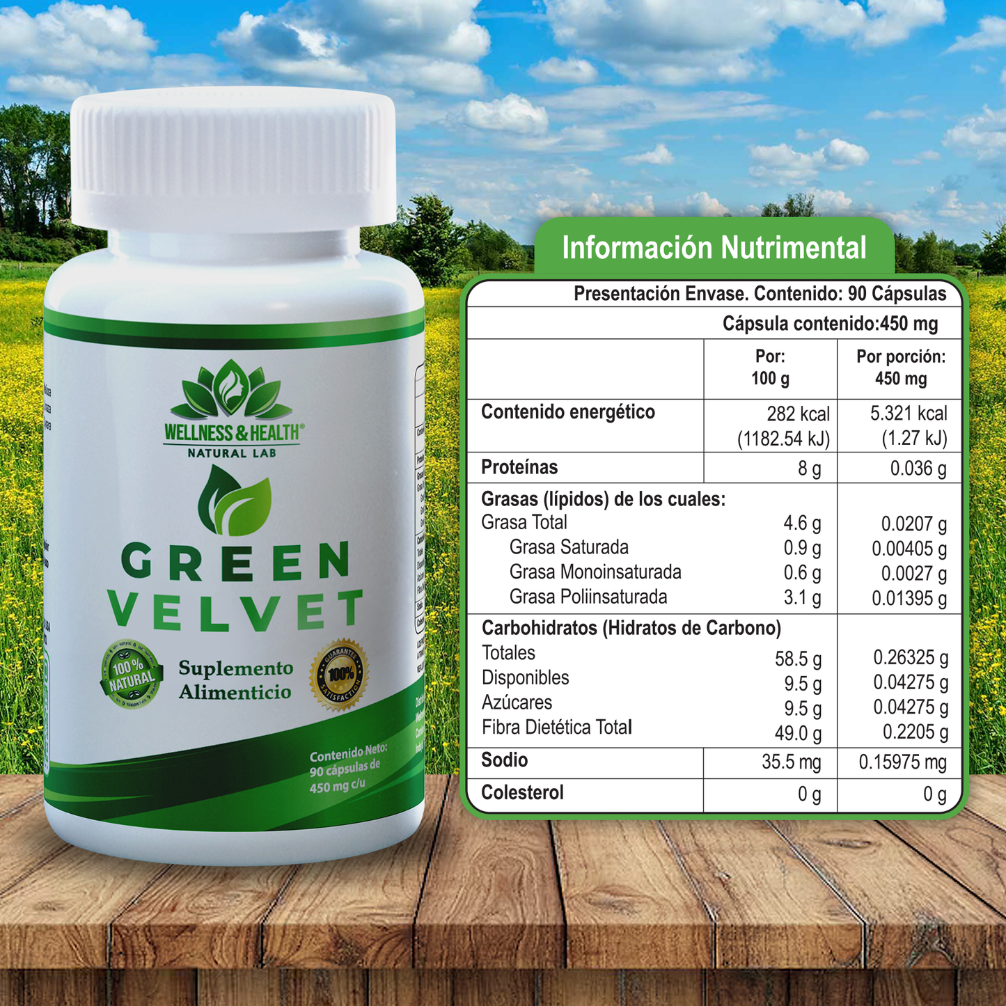 Green-Velvet® Caps