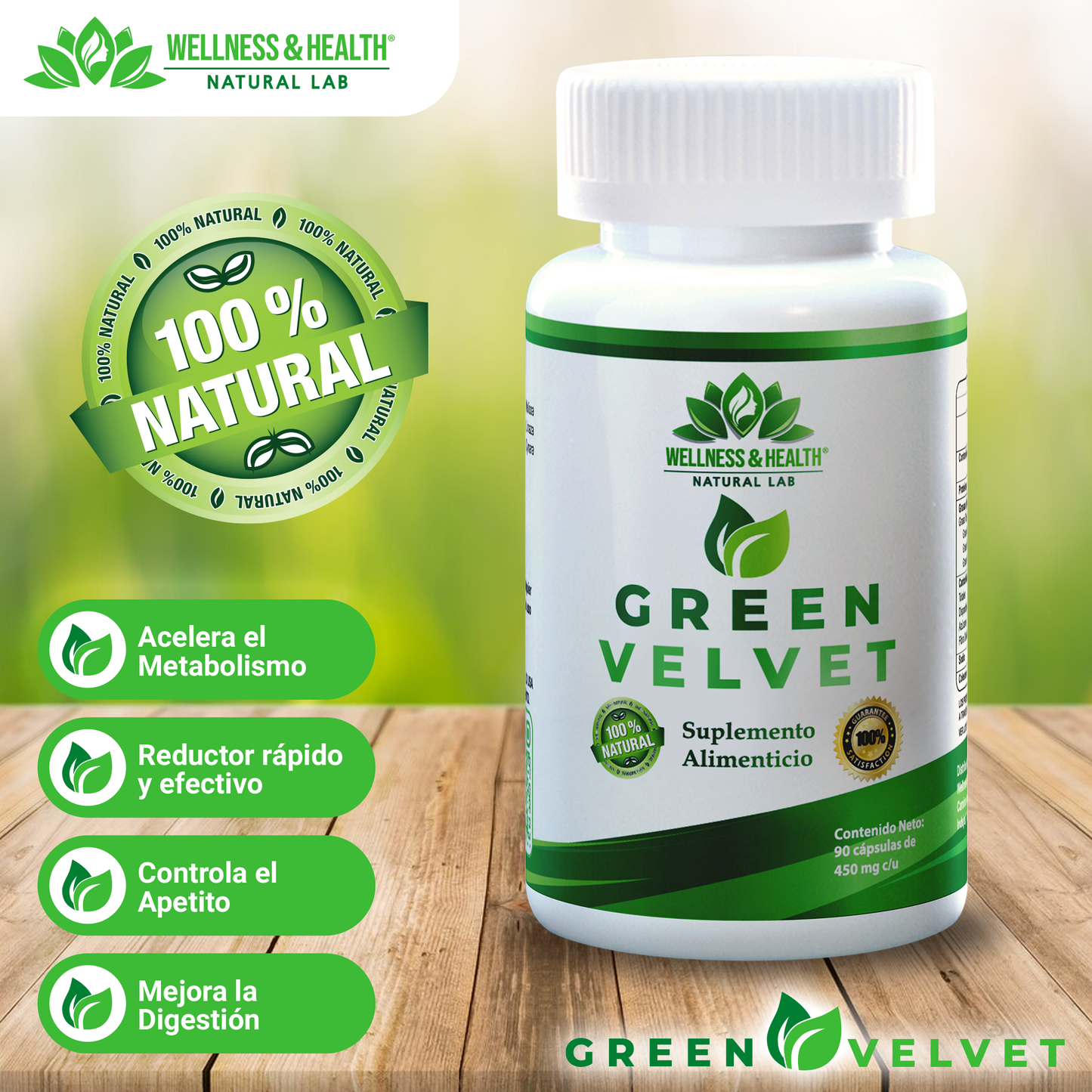Green-Velvet® Caps